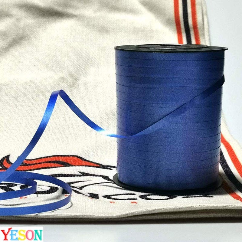 YESON Navy Blue Balloon String Curling Wrapping Ribbons Decoration Accessories,500 Yards - Image 1